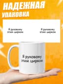 Кружка с приколом в подарок начальнику - руковожу цирком — фото 3