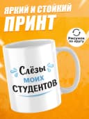 Кружка для чая с приколом в подарок - Слёзы моих Студентов — фото 2
