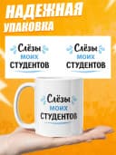 Кружка для чая с приколом в подарок - Слёзы моих Студентов — фото 3