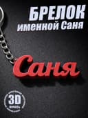 Брелок для ключей на сумку, телефон - Саня — фото 1