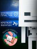 Брелок Скелет моб 3D-печать, на телефон рюкзак Майнкрафт — фото 3