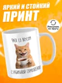 Кружка для чая с приколом в подарок - Чаек со вкусом — фото 2