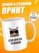 Кружка для чая с приколом - Если хочется, то можно! — фото 2
