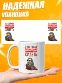 Кружка для чая с приколом в подарок - Есть такая профессия — фото 3