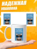 Кружка для чая с приколом в подарок - Не спрашивай — фото 3