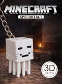 Брелок Гаст 3D на телефон рюкзак сумку Minecraft (Майнкрафт) — фото 1