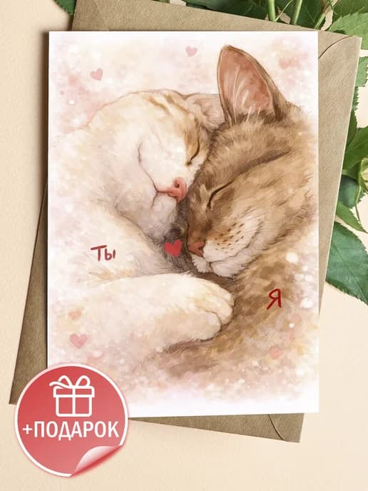 Открытка подарочная