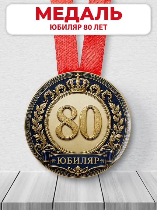 Медаль на юбилей 80 лет
