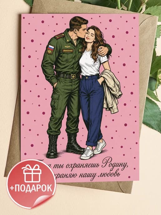 Армейская открытка