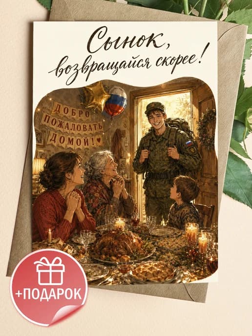 Армейская открытка